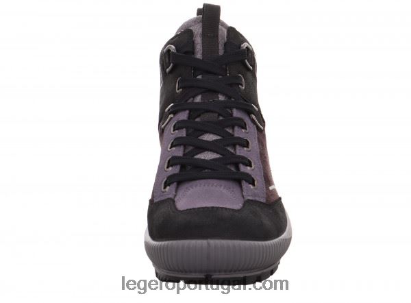 mulheres Bota tanaro trekking preta 2DDR217 Legero