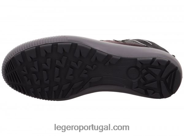 mulheres Bota tanaro trekking preta 2DDR217 Legero