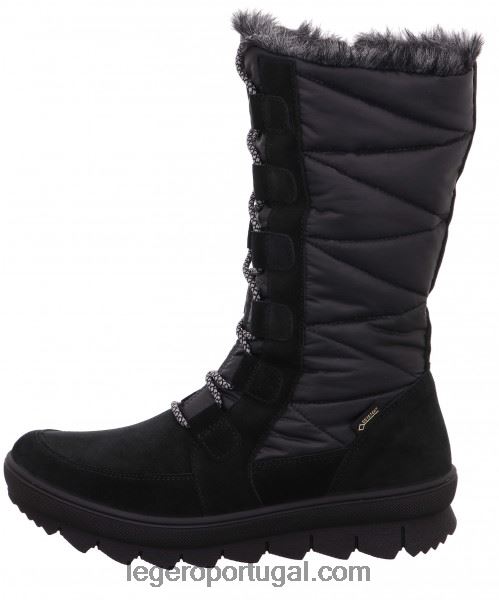 mulheres Novara preta 2DDR280 Legero