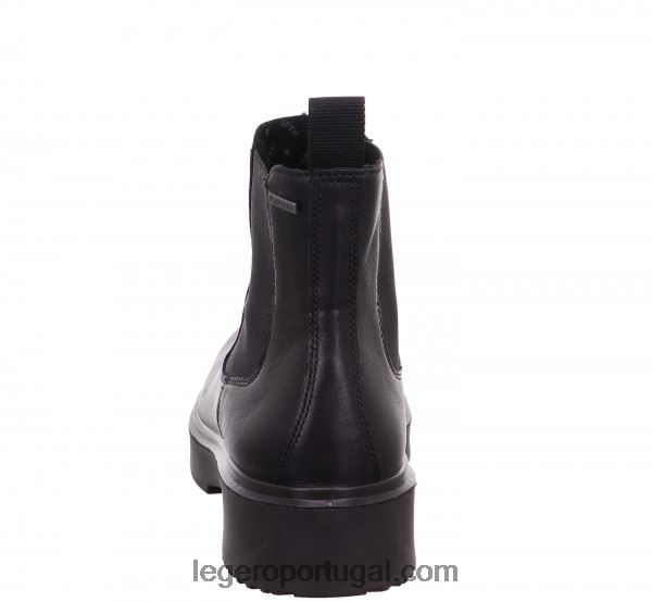 mulheres bota angel chelsea preta 2DDR273 Legero