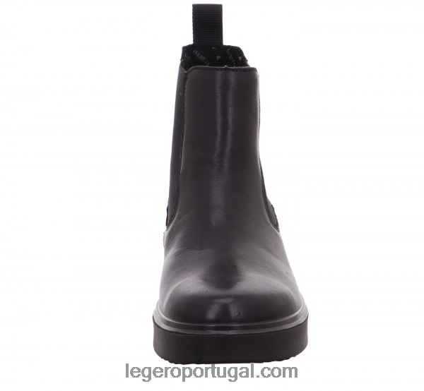 mulheres bota angel chelsea preta 2DDR273 Legero