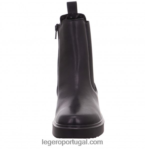 mulheres bota angel chelsea preta 2DDR293 Legero