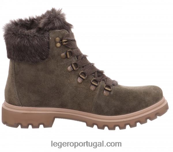 mulheres bota com cadarço monta yerba 2DDR255 Legero