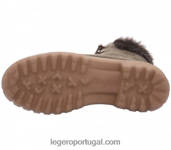 mulheres bota com cadarço monta yerba 2DDR255 Legero