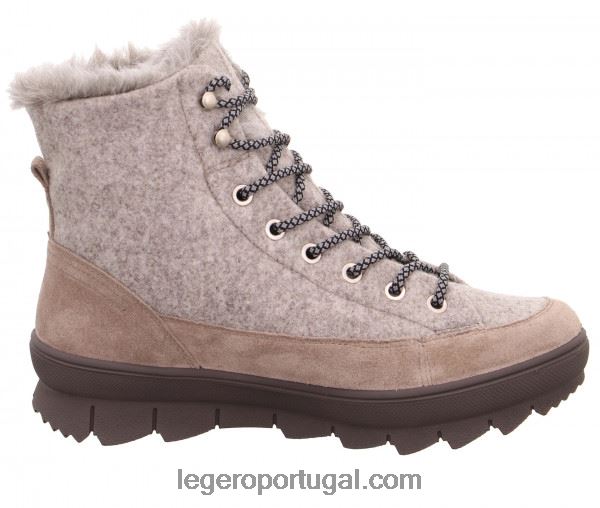 mulheres bota novara com cadarço giotto 2DDR225 Legero