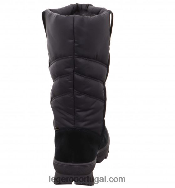 mulheres bota novara preta 2DDR211 Legero