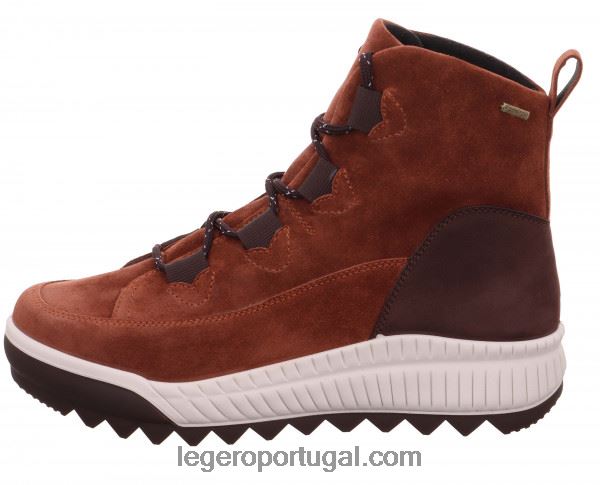 mulheres bota tirano com cadarço madeira 2DDR243 Legero