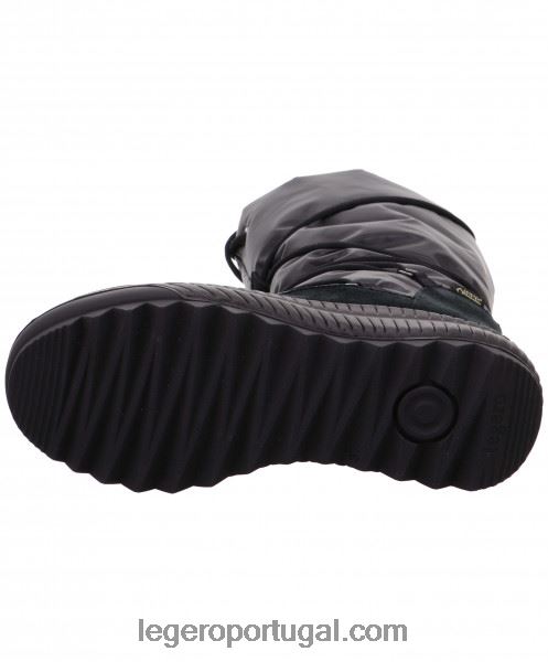 mulheres bota tirano preta 2DDR294 Legero