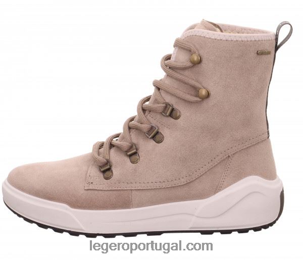 mulheres botas aconchegantes com cadarço giotto 2DDR282 Legero