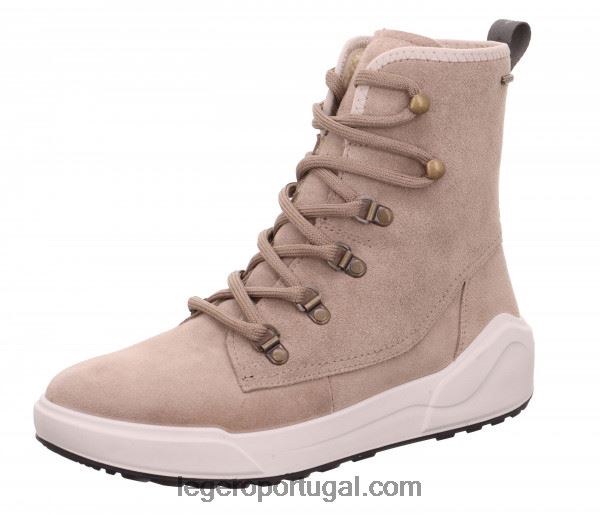 mulheres botas aconchegantes com cadarço giotto 2DDR282 Legero