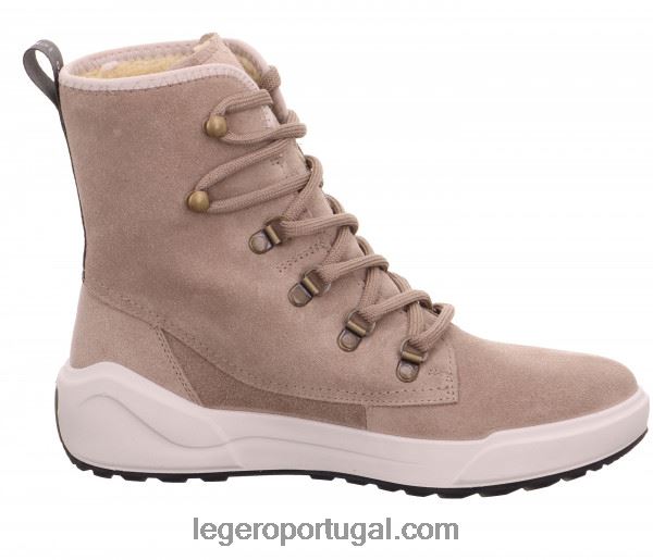 mulheres botas aconchegantes com cadarço giotto 2DDR282 Legero