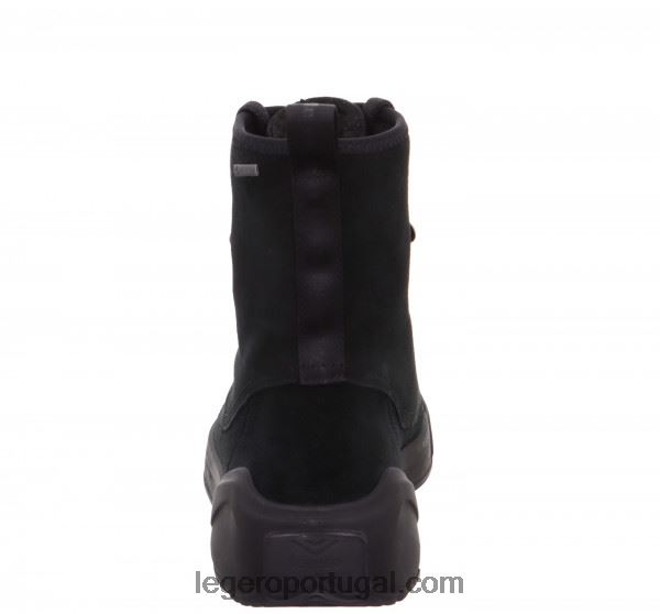 mulheres botas pretas aconchegantes 2DDR304 Legero