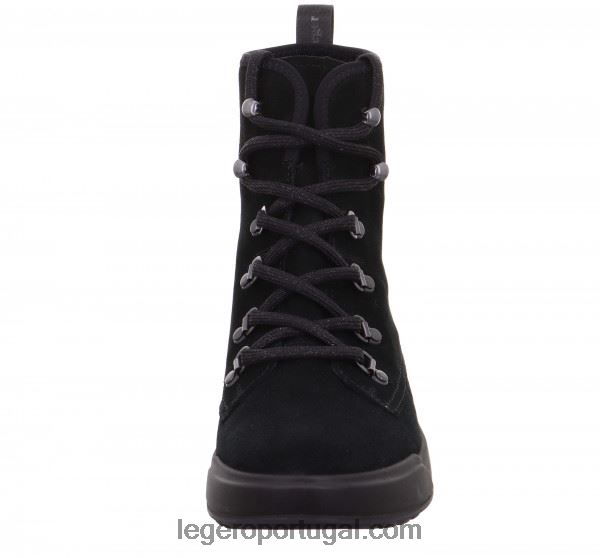 mulheres botas pretas aconchegantes 2DDR304 Legero