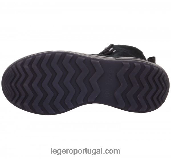 mulheres botas pretas aconchegantes 2DDR304 Legero