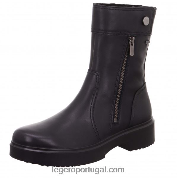 mulheres botins anjo preto 2DDR242 Legero