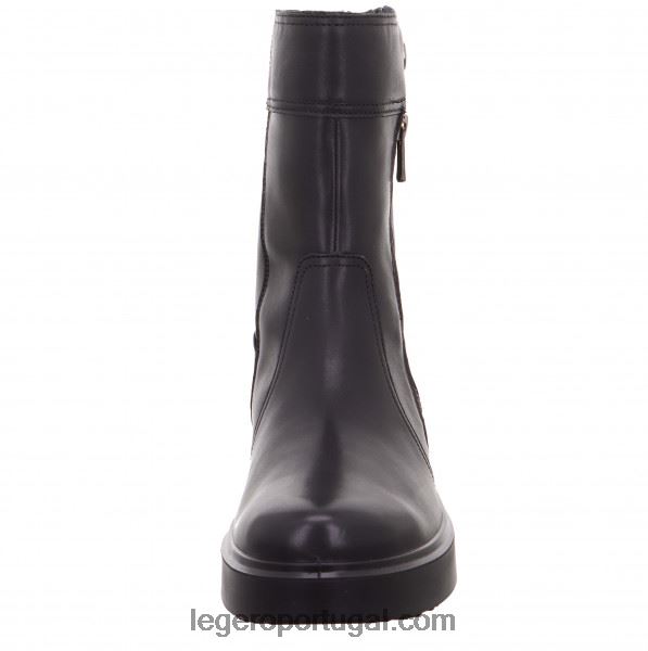 mulheres botins anjo preto 2DDR242 Legero