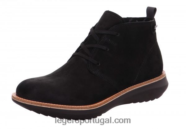 mulheres botins harmonia preto 2DDR256 Legero