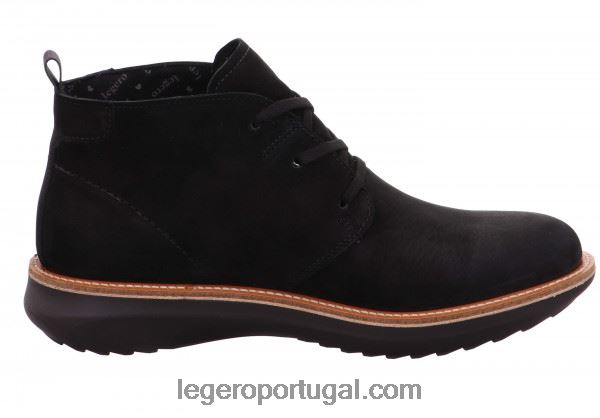 mulheres botins harmonia preto 2DDR256 Legero
