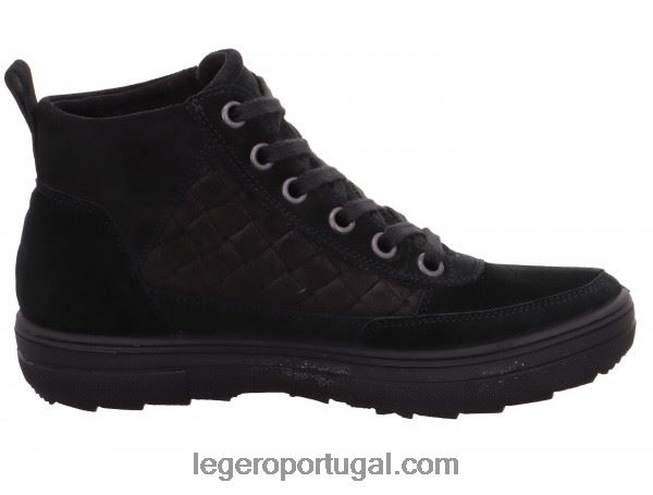 mulheres mira tornozelo preto 2DDR208 Legero