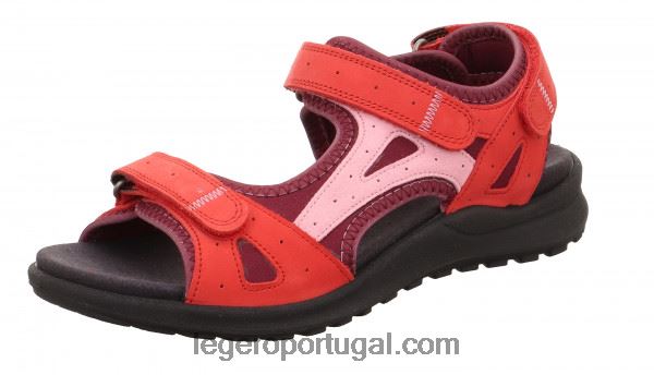 mulheres Siris delicioso vermelho 2DDR122 Legero
