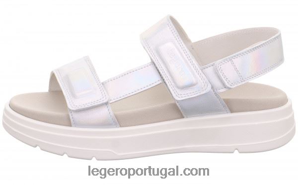 mulheres sunwalker prata metálico 2DDR119 Legero
