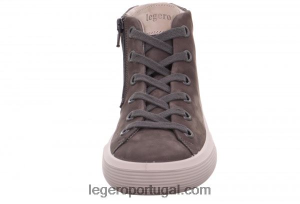 mulheres sapatilhas frescas de cano médio ossido 2DDR311 Legero